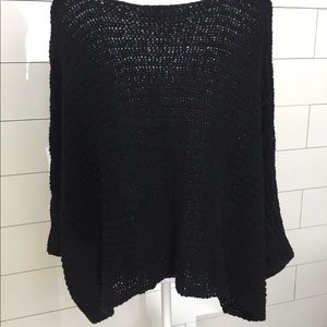 Helmet Lang batwing crochet sweater